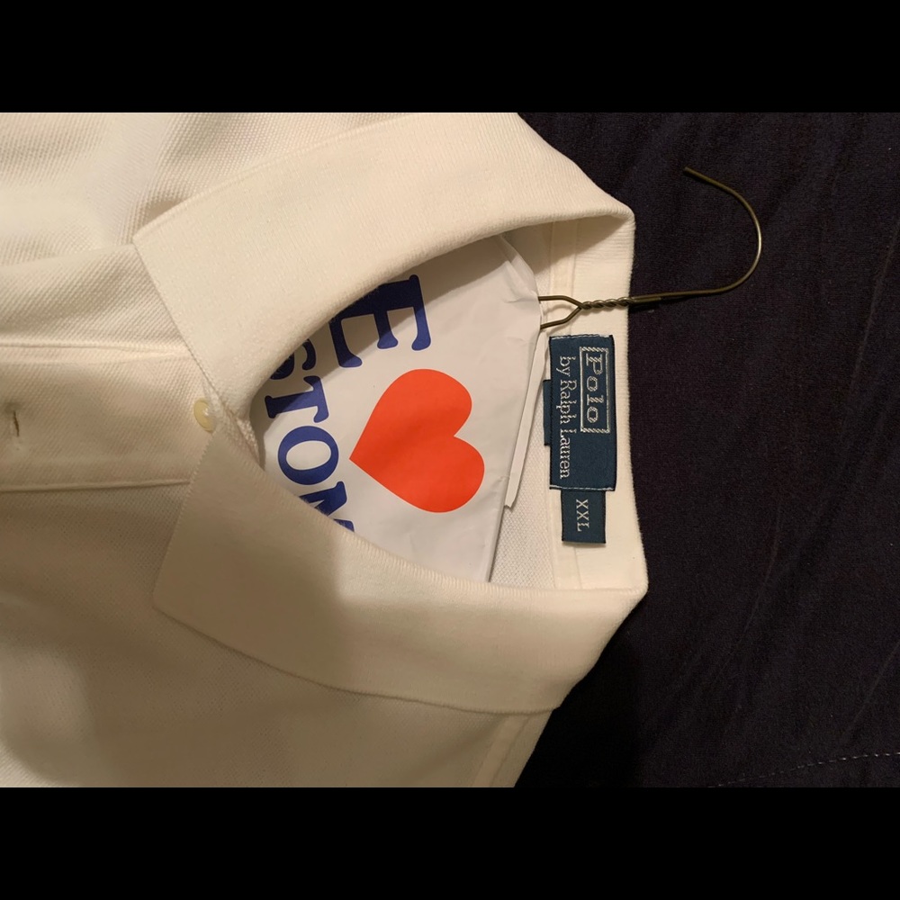 Ralph Lauren White Polo XXL, no Stains